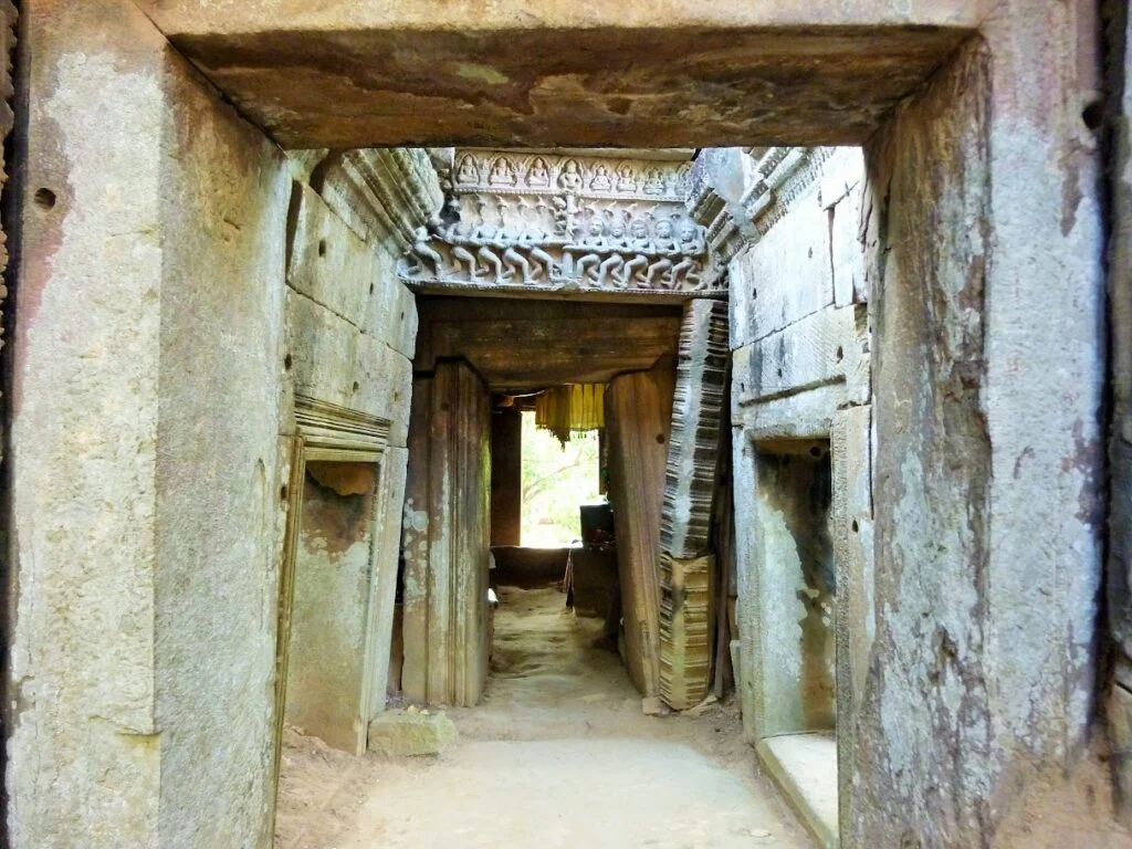 Temple Phnom Ek ruines Battambang