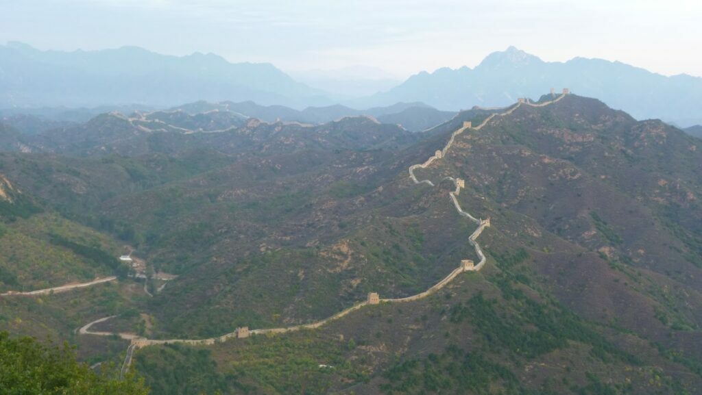 Grande Muraille de Chine sans touristes