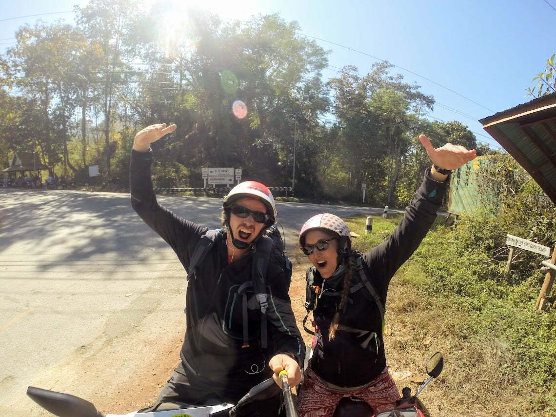 Roadtrip scooter Thaïlande
