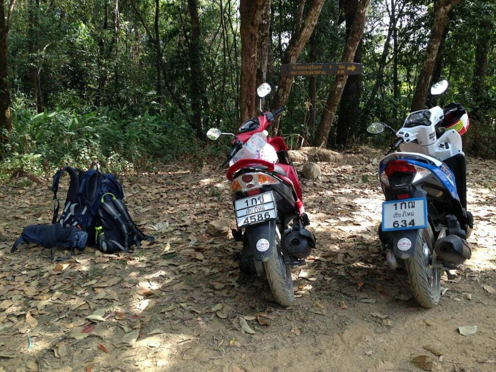 Roadtrip Thaïlande scooter