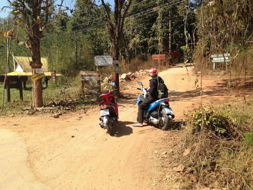 Roadtrip Thaïlande scooter
