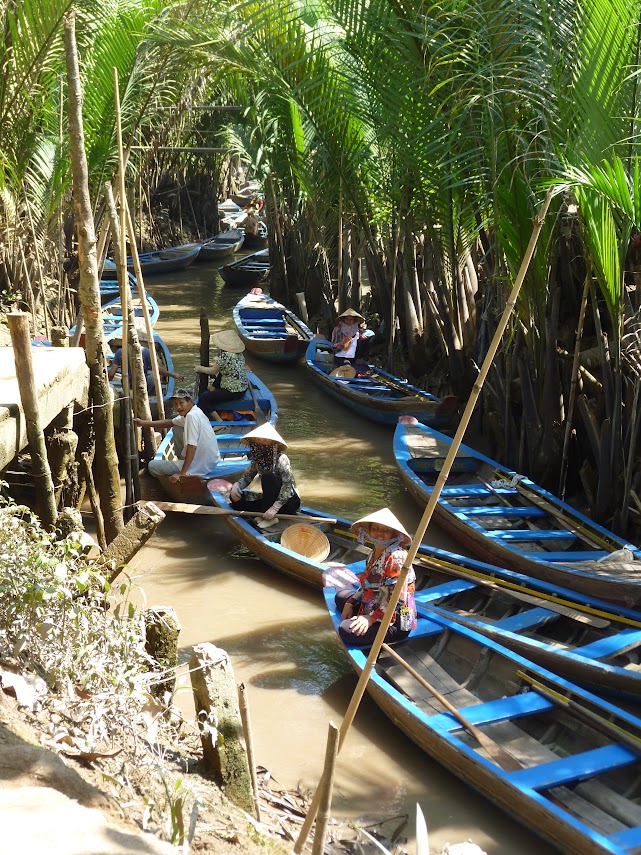 Sud du Vietnam - balade en barque delta du Mékong