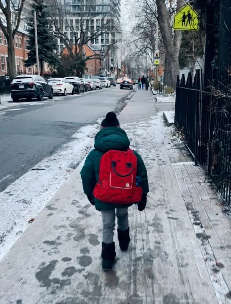 Su le chemin de l'école